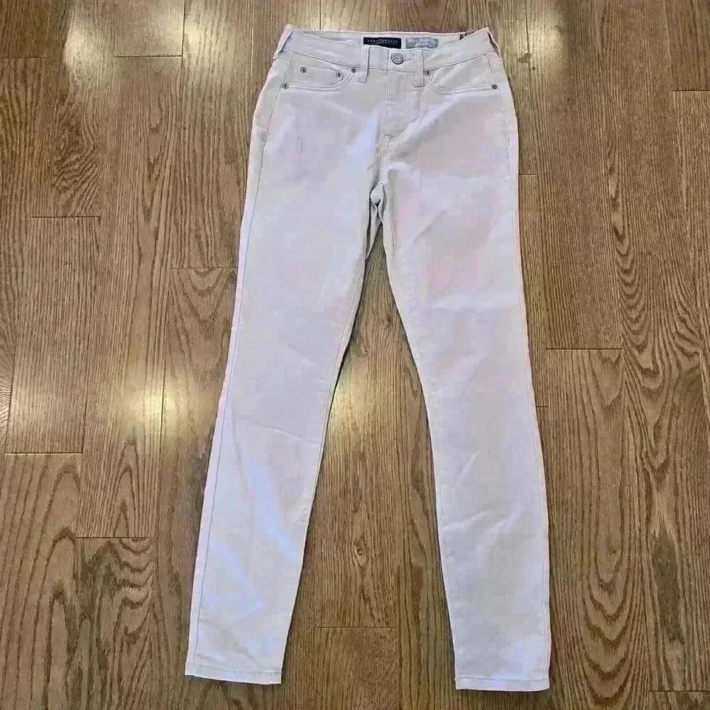 Aeropostale Women's High Waisted Jegging Old Rose,Size 0 NWT